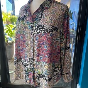 Jones & Co Multicolor Floral Men's Shirt